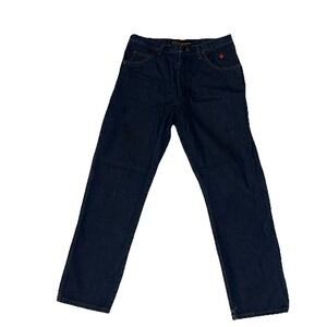 Wrangler Jeans Men's 36x32 Blue FR Flame Resistant 31 Relaxed Fit Denim Cotton‎